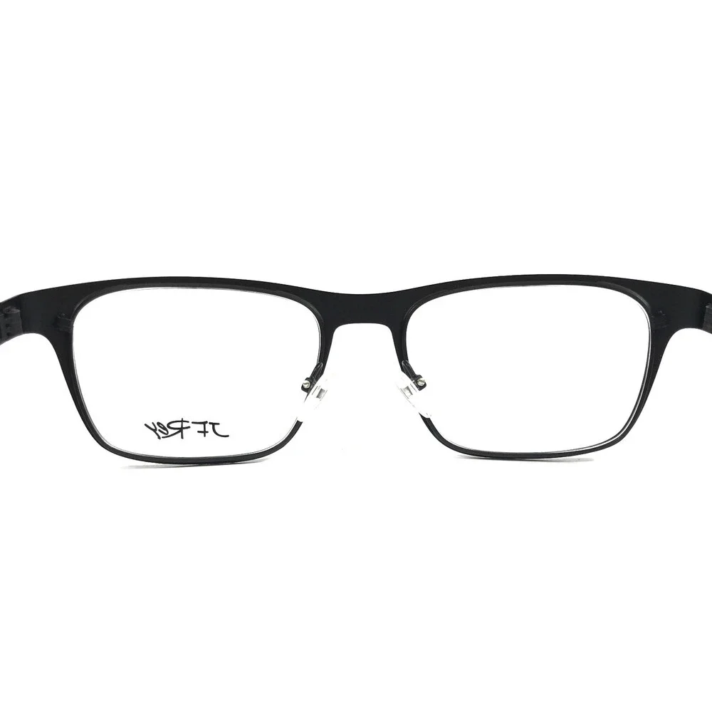 J.F. Rey Eyeglasses Frames JF2599 0000 Matte Black Textured Webbing 53-18-130
